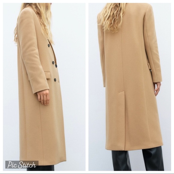 ZARA | Oversized Wool Coat - Picture 3 of 11